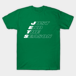 New York Jets Football Just End The Season T-Shirt